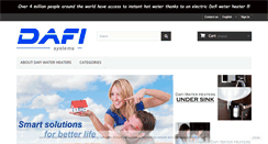 Desktop Screenshot of dafi-water-heater.com